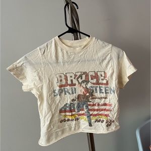 Bruce Springsteen crop top